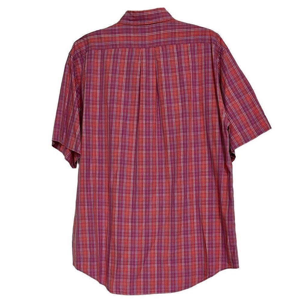 Daniel Cremieux Collection Men's Large Collared Button-Down Plaid Shirt - Picture 6 of 12